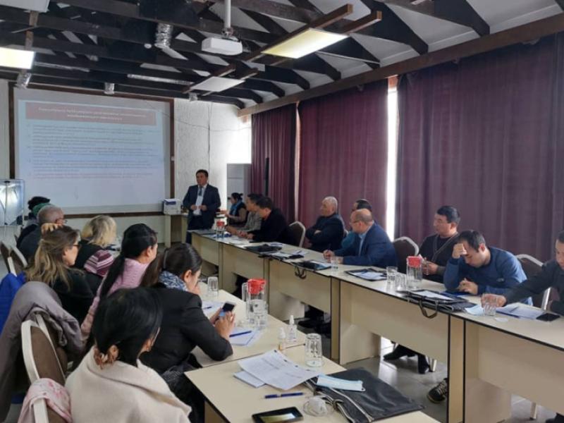 Акыйкатчы институтунун кызматкерлери өзгөчө кырдаалдын шартында адам укуктарынын сакталышына мониторинг жүргүзүүнүн методологиясын, өзгөчөлүктөрүн үйрөнүштү