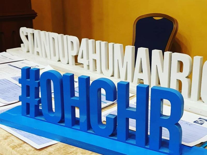 Бишкекте Адам укуктарынын күнүнө карата иш-чара өтүп жатат