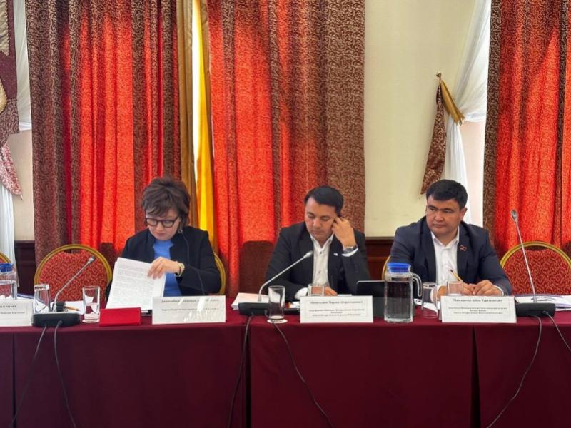 Бишкекте КРнын Акыйкатчысы жөнүндө конституциялык мыйзам долбоору талкууланды