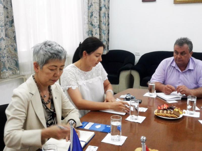 КР Акыйкатчысы Борбор Азия боюнча БУУ КЖКБ өкүлдөрүн кабыл алды