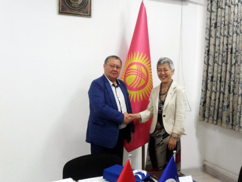КР Акыйкатчысы Борбор Азия боюнча БУУ КЖКБ өкүлдөрүн кабыл алды