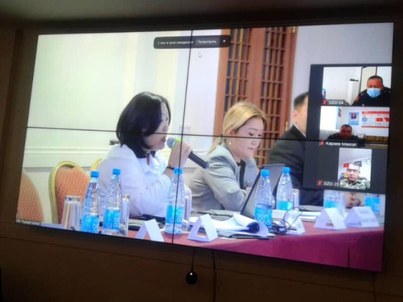 Бишкекте укук коргоочулар КР ЖАКнын ТИЗОлорунун учурдагы техникалык абалы боюнча тегерек стол өткөрүштү