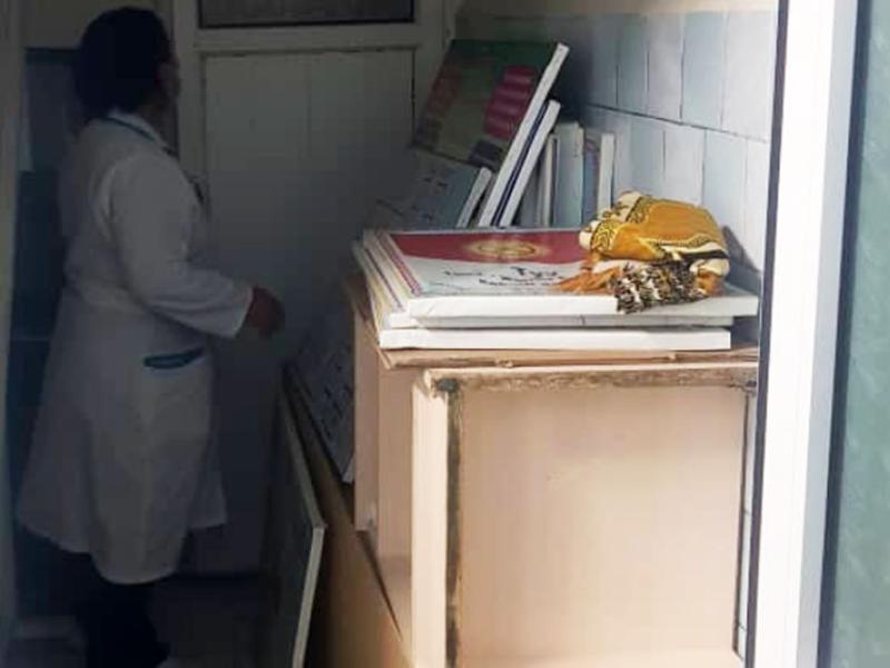 Базар-Коргон ооруканасында да түшүнүксүз фондго акча чогултушат жана бейтаптарга акысыз берилчү дары-дармектер сатылат