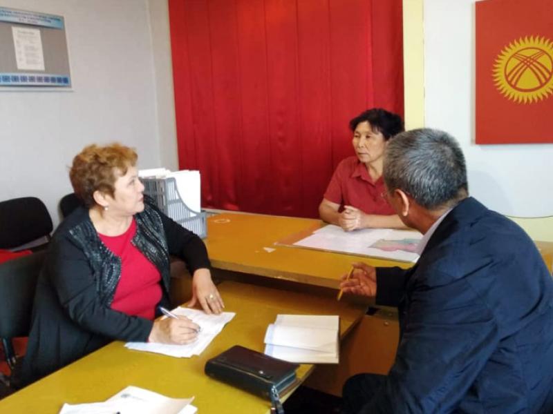 КР Акыйкатчынын орун басары өлкөнүн түштүгүндөгү балдар интернаттарда жана жабык мекемелерде балдардын укуктарынын сакталышын текшерди