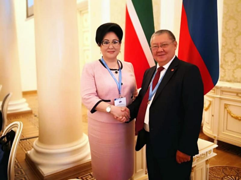 КР Акыйкатчысы Токон Мамытов РФнын Казань шаарында өткөн Омбудсмендердин эл аралык конференциясында баяндама менен чыгып сүйлөдү