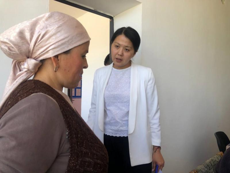 Этникалык кыргыздар Акыйкатчыга балдарына жөлөк пул берилбей жатканын айтышты