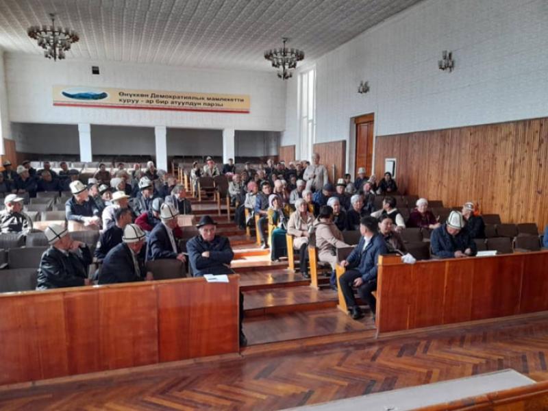 «Укук кербени» долбоору Өзгөн районунда