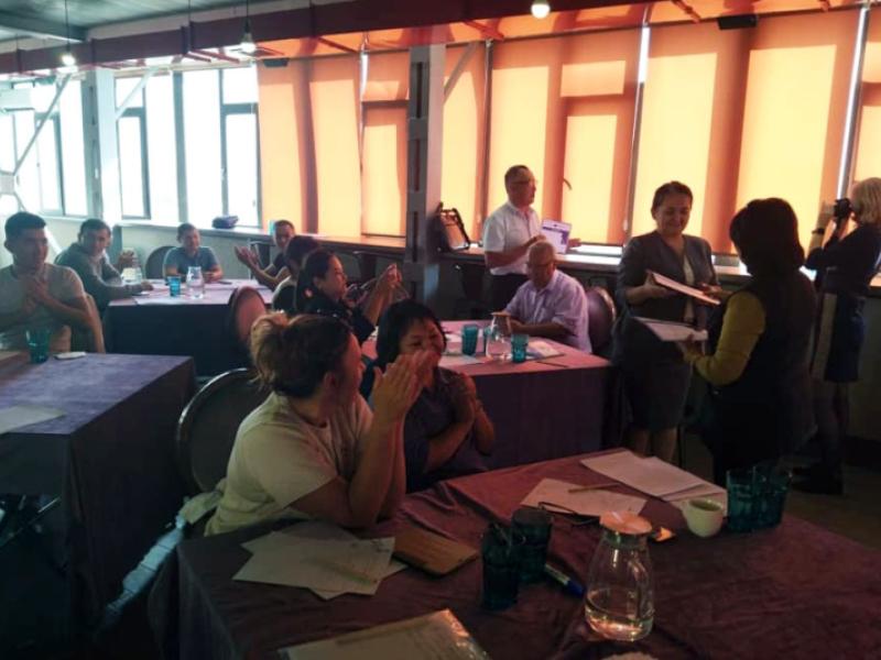 Бишкектеги семинар зомбулукка дуушар болгон аялдардын укуктарын коргоо боюнча  КР Акыйкатчысынын жана башка укук коргоо органдарынын ишмердигине арналды