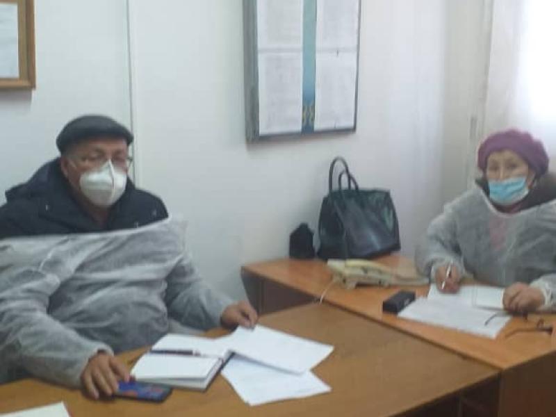 Акыйкатчынын Талас облустук өкүлчүлүгү убактылуу кармоочу жайга мониторинг жүргүздү