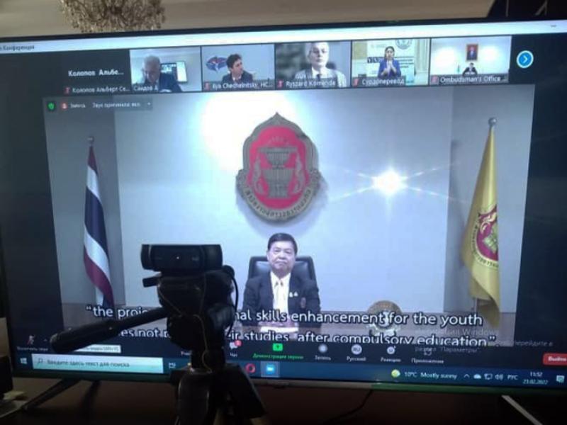 А. Колопов «Адам укуктары жана мыйзамдуу кызыкчылыктары – мамлекеттин жана коомдун эң жогорку баалуулугу» аталышындагы эл аралык конференцияга катышты