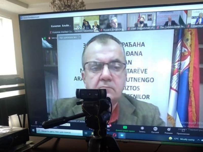 А. Колопов «Адам укуктары жана мыйзамдуу кызыкчылыктары – мамлекеттин жана коомдун эң жогорку баалуулугу» аталышындагы эл аралык конференцияга катышты