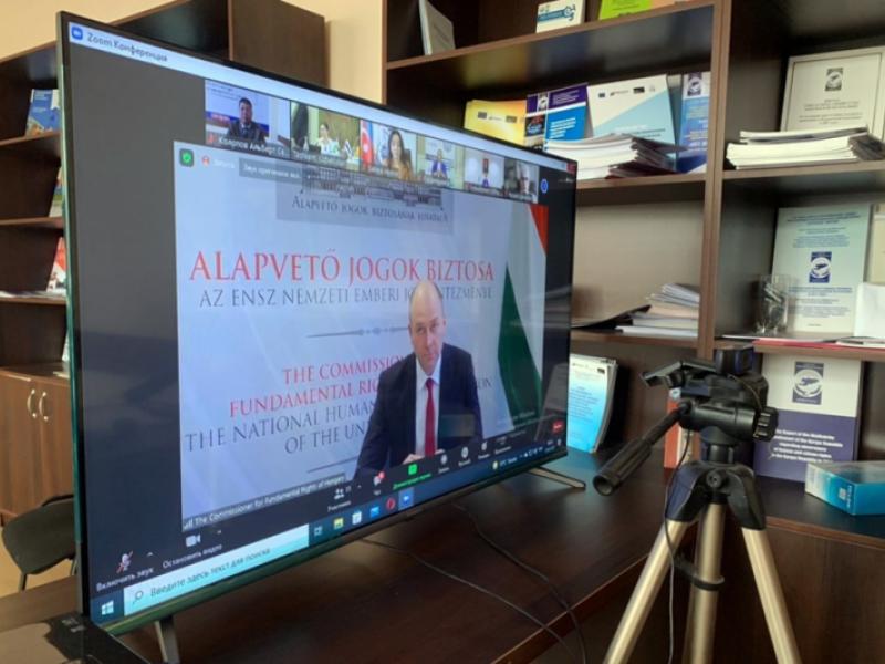 А. Колопов «Адам укуктары жана мыйзамдуу кызыкчылыктары – мамлекеттин жана коомдун эң жогорку баалуулугу» аталышындагы эл аралык конференцияга катышты