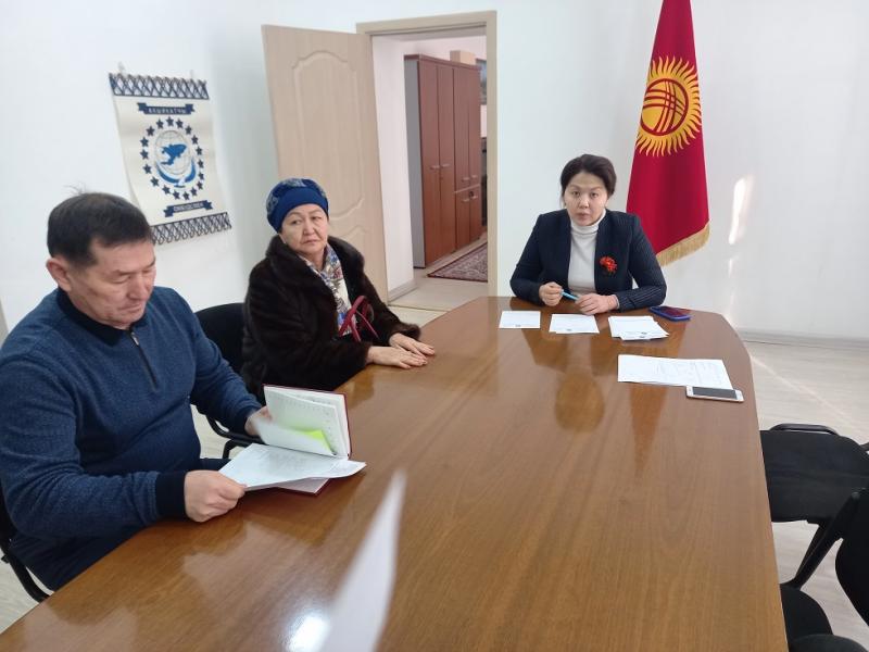 Акыйкатчы Атыр Абдрахматова провела личный прием граждан