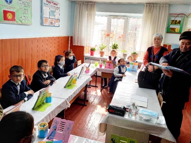 “Кара-Суу дүлөй балдар үчүн атайын жалпы билим берүүчү жатак-мектебине” мониторинг жүргүзүлдү