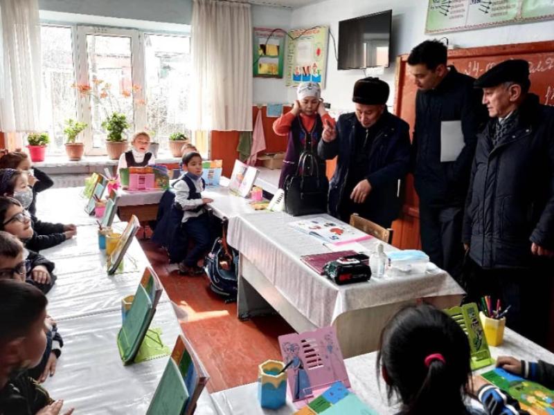 “Кара-Суу дүлөй балдар үчүн атайын жалпы билим берүүчү жатак-мектебине” мониторинг жүргүзүлдү