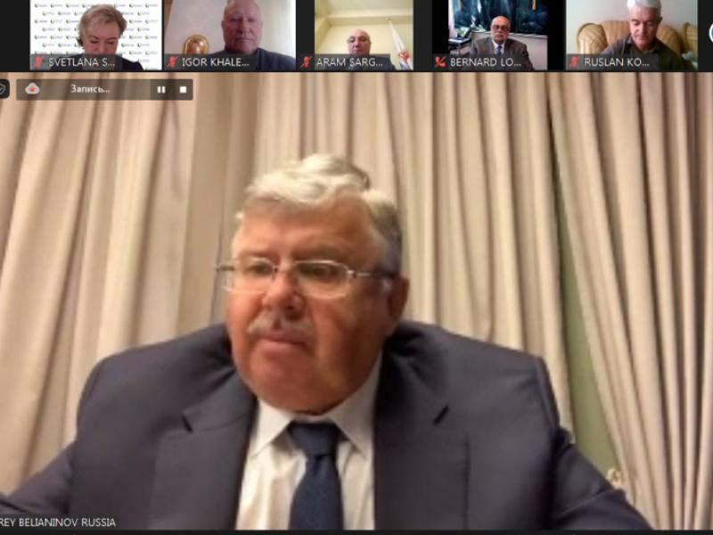 Кыргызстандын Акыйкатчысы “Евразия Элдеринин Ассамблеясынын” уюштуруучуларынын онлайн жыйынына катышты