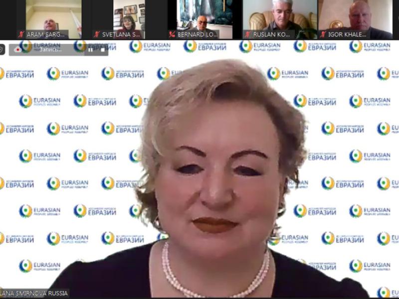 Кыргызстандын Акыйкатчысы “Евразия Элдеринин Ассамблеясынын” уюштуруучуларынын онлайн жыйынына катышты