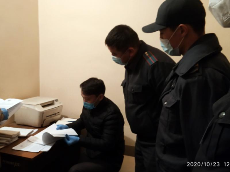 Кыргыз Республикасынын Акыйкатчы Аппаратынын кызматкерлери Чүй облусунун УКЖ жана Токмок шаарынын Ички иштер башкы башкармалыгын текшеришти