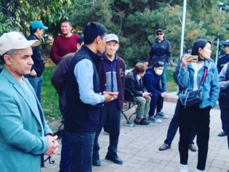  10-октябрда белгиленген митинг тынч өттү