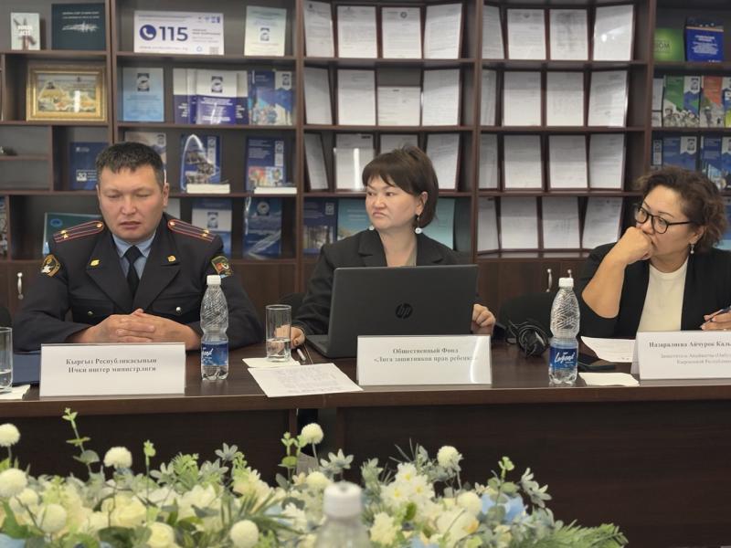 В Институте Акыйкатчы прошел круглый стол на тему «Усиление совместных мер по защите женщин и детей от насилия»