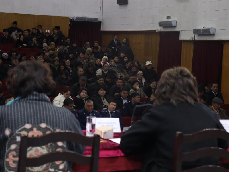 Акыйкатчы Джамиля Джаманбаева встретилась с жителями Чуйской области в городе Токмок