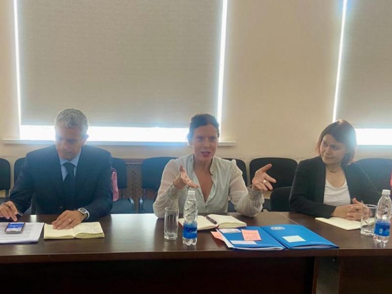 Акыйкатчы БУУнун Туруктуу координатору жана Борбор Азиядагы адам укуктары боюнча аймактык өкүлүнүн убактылуу милдетин аткаруучу менен жолугушту