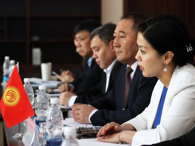 Акыйкатчы Атыр Абдрахматова БУУнун Кеңешинин жумушчу тобунун мүчөлөрү менен аялдарды жана кыздарды басмырлоо маселеси боюнча жолугушуу өткөрдү