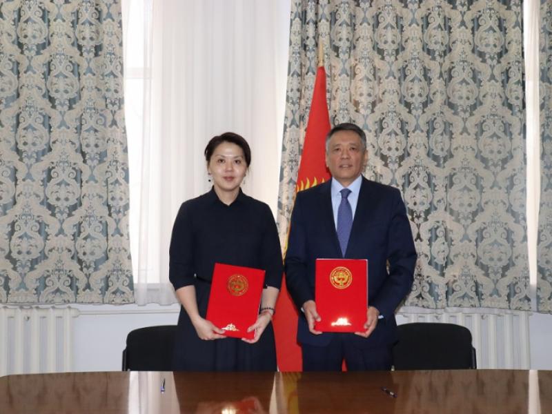 Акыйкатчы Атыр Абдрахматова жана Бизнес-омбудсмен институту Кыргызстандагы ишкерлердин укуктарын коргоодо биргелешип иш алып барат