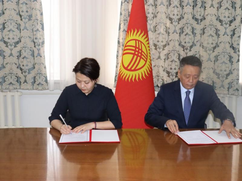 Акыйкатчы Атыр Абдрахматова жана Бизнес-омбудсмен институту Кыргызстандагы ишкерлердин укуктарын коргоодо биргелешип иш алып барат