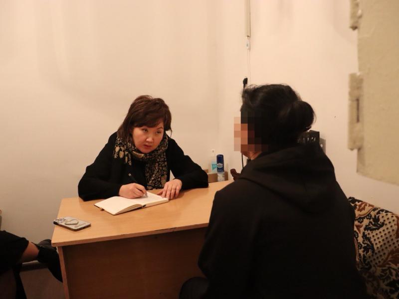 Акыйкатчы Джамиля Джаманбаева посетила СИЗО в Бишкеке