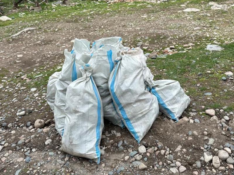 Сотрудники Института Омбудсмена провели субботник в Кой-Таше