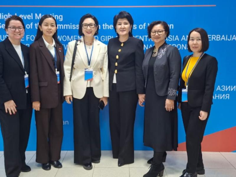 В Ташкенте обсудили доступность правосудия для женщин и девушек в Центральной Азии