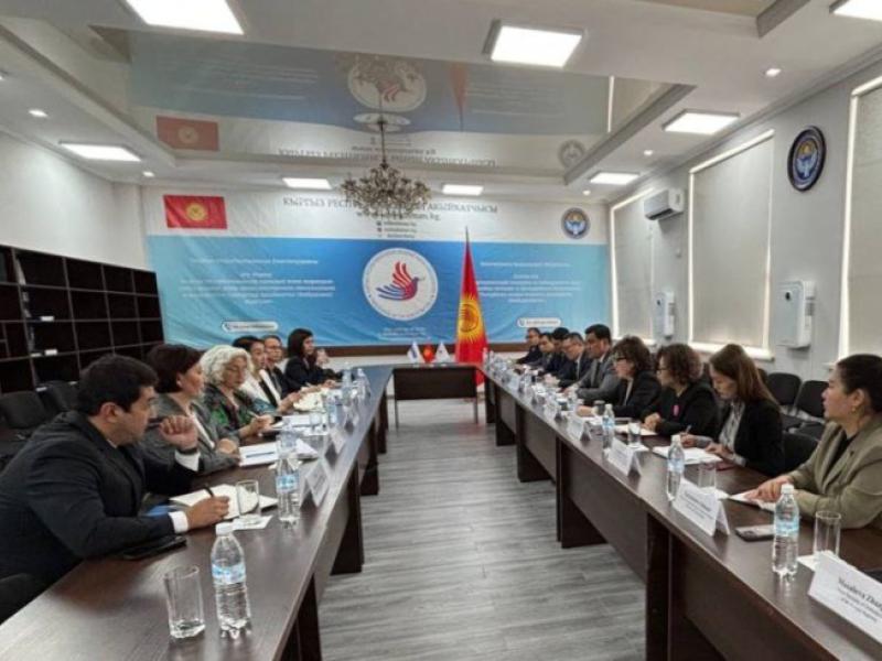  Акыйкатчы жана ЕККУнун ПА өкүлү Кыргызстандагы адам укуктарынын абалын талкуулашты