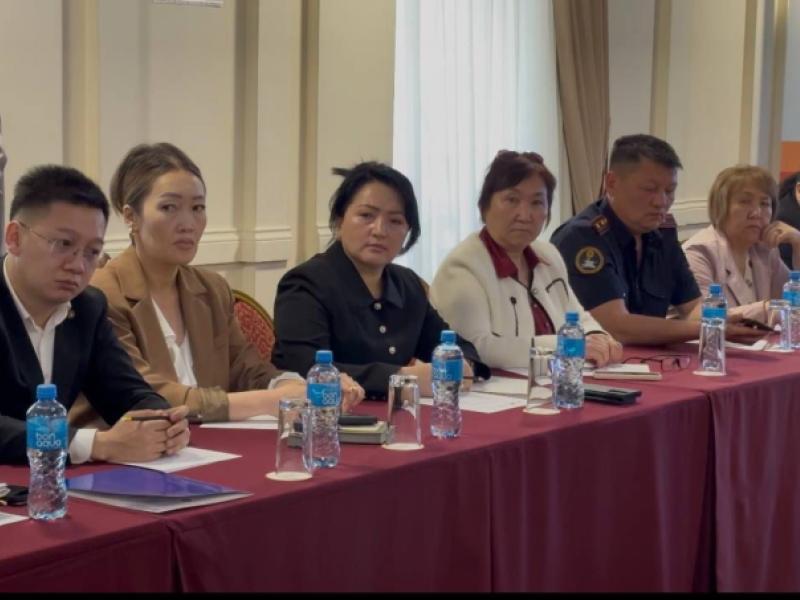 Акыйкатчы кылмыштын курмандыгы болгон балдардын укуктарын талдаган жыйынга катышты