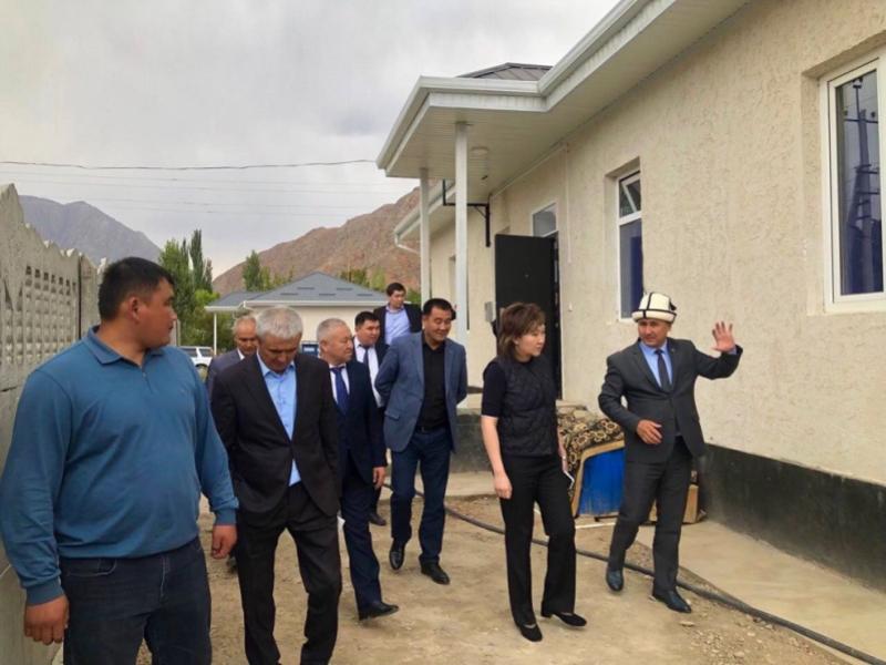 Akiykatchy  Dzhamilia Dzhamanbaeva held a meeting with residents of Batken region