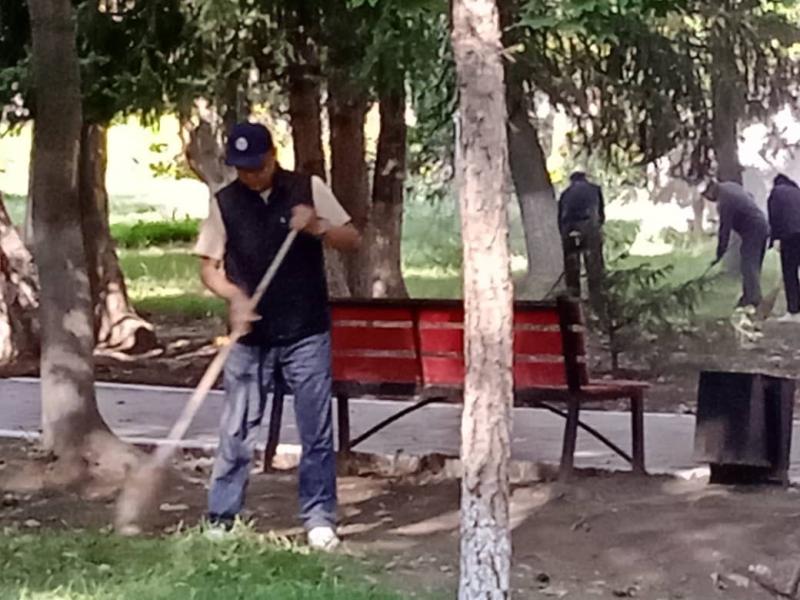 Акыйкатчы институтунун кызматкерлери жалпы республикалык ишембиликке катышты