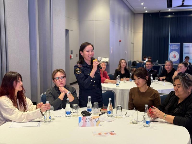 Цифровое насилие в отношении женщин.  Институт Акыйкатчы провел интеллектуальное соревнование среди госорганов, гражданского общества и медиа