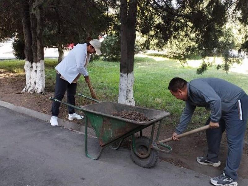 Акыйкатчы институтунун кызматкерлери жалпы республикалык ишембиликке катышты