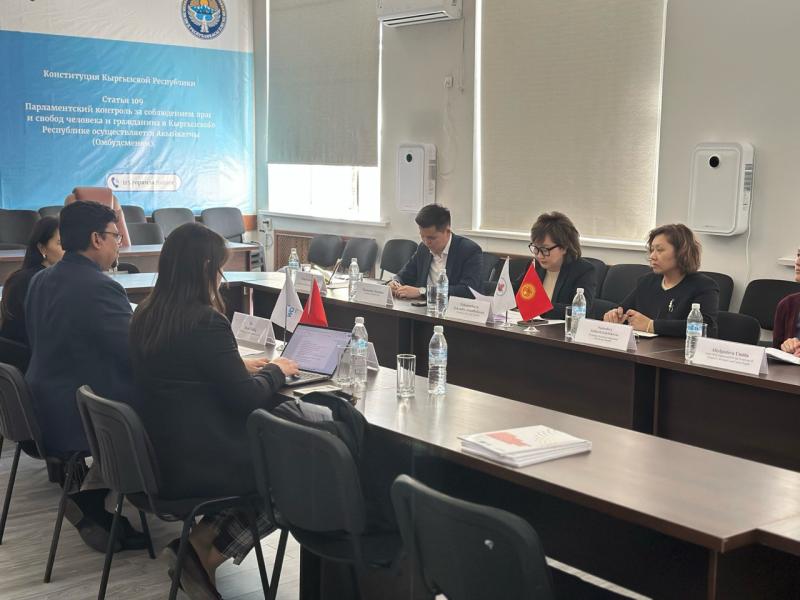 Жаманбаева “БУУ - Аялдар” түзүмүнүн Кыргызстандагы өкүлчүлүгүнүн директору менен жолугушту