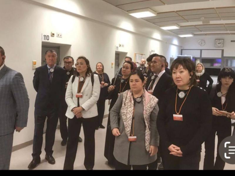 Джамиля Джаманбаева посетила тюрьму в Хельсинки