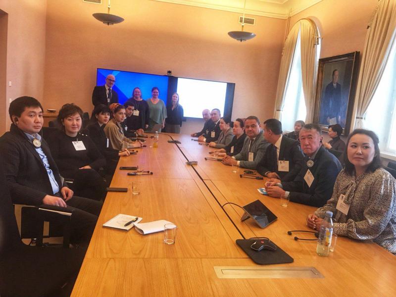 Джамиля Джаманбаева посетила тюрьму в Хельсинки