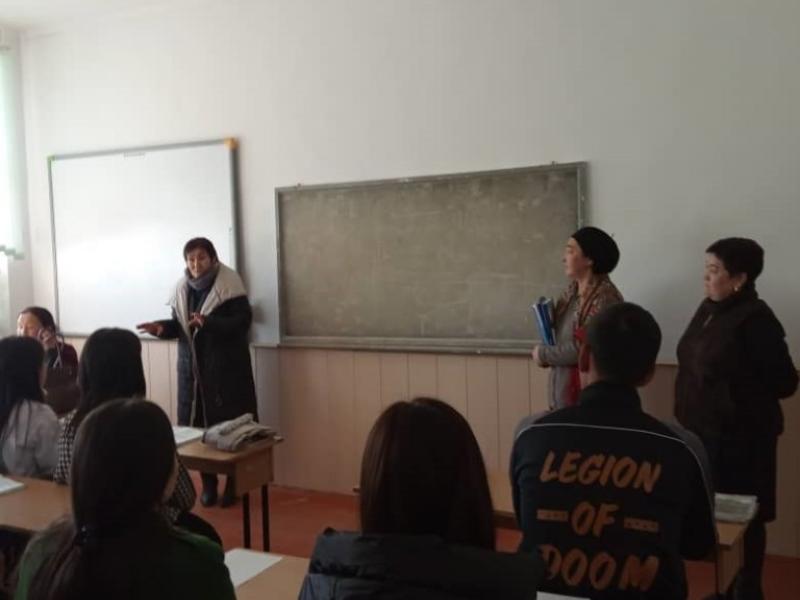 Балдарды зомбулуктан коргоонун бир айлыгынын алкактарында Талас облусунда жүргүзүлгөн иштер