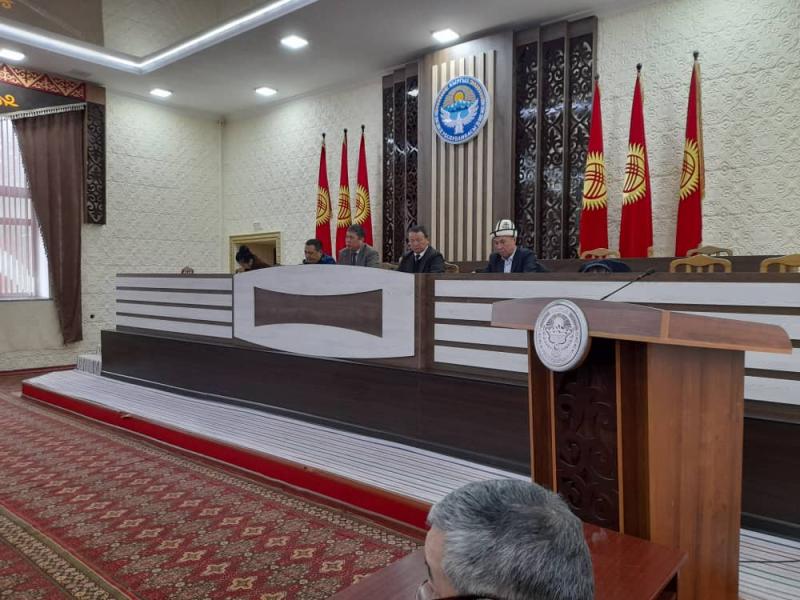 “Укук кербени” долбоору Кара-Кулжа районунда