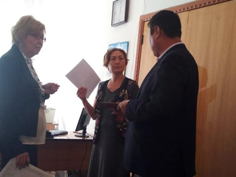 Акыйкатчы Токон Мамытов жарандарды кабыл алды