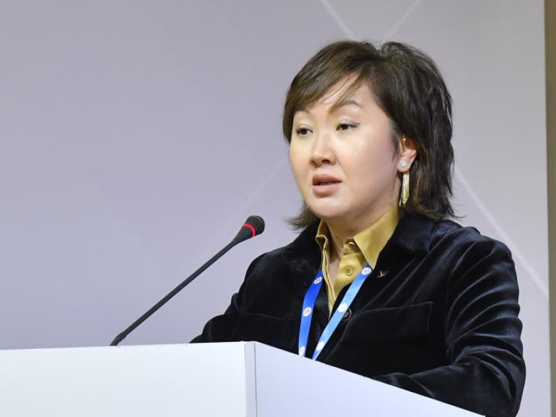 Джамиля Джаманбаева выступила на международной конференции в Баку