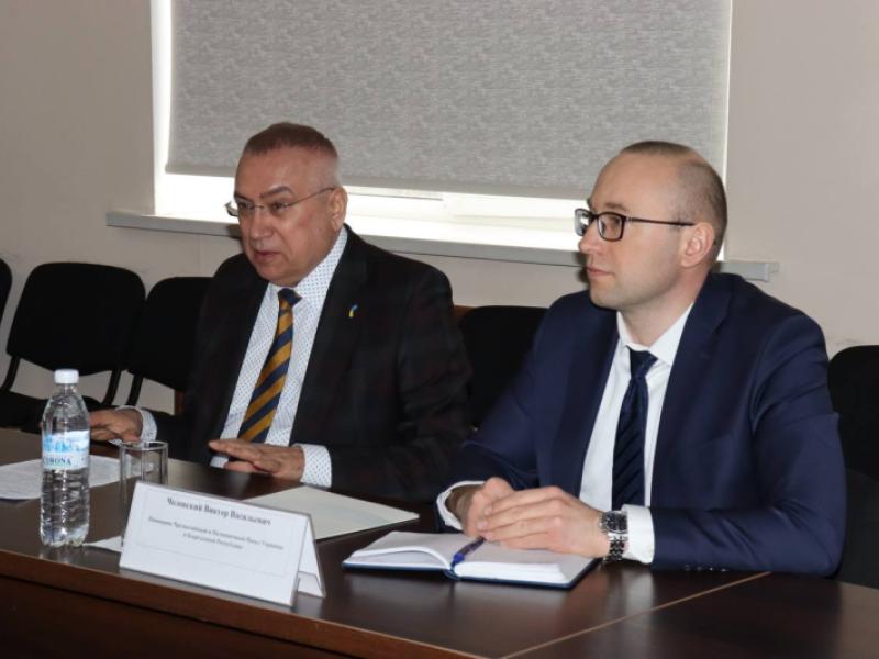 The Ombudsman and the Ukrainian Ambassador to Kyrgyzstan held a meeting