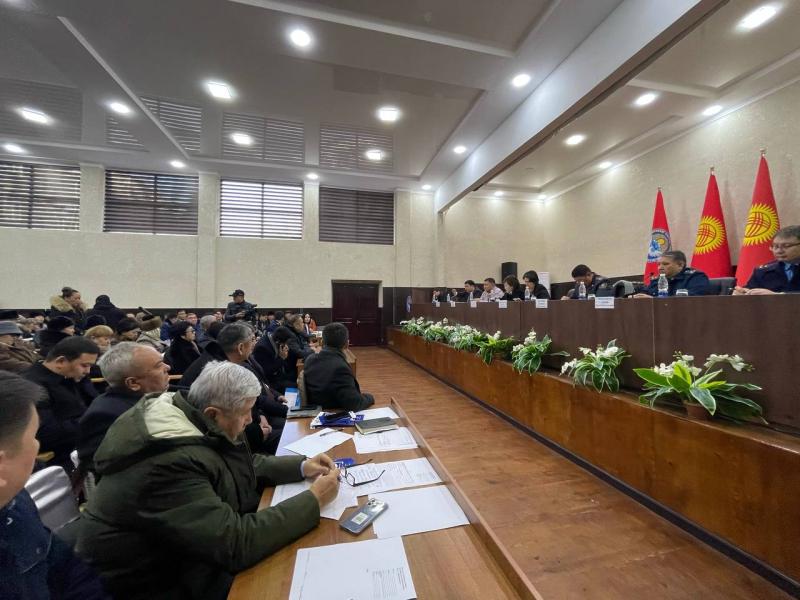 Акыйкатчы  Джамиля Джаманбаева Чүй областынын эли менен жолугушту