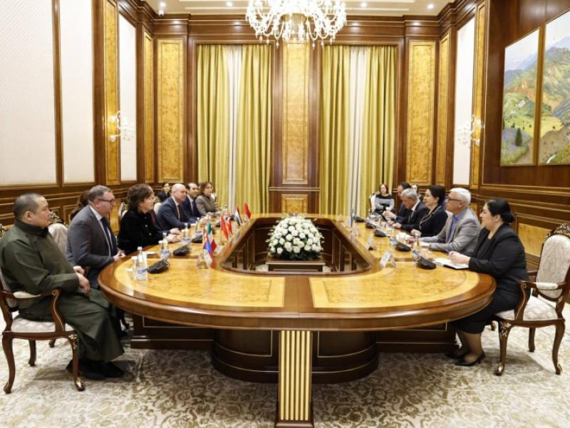 Жамиля Жаманбаева Ташкент шаарында өткөн Эл аралык конференцияга катышты