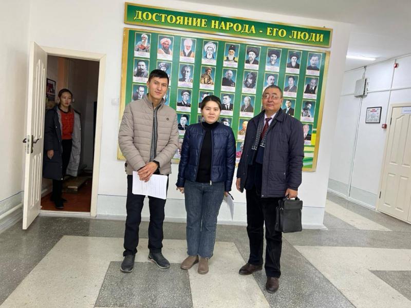 Akyikatchy (Ombudsman) Institute of the Kyrgyz Republic conducted a monitoring of the safety of schoolchildren in Naryn city
