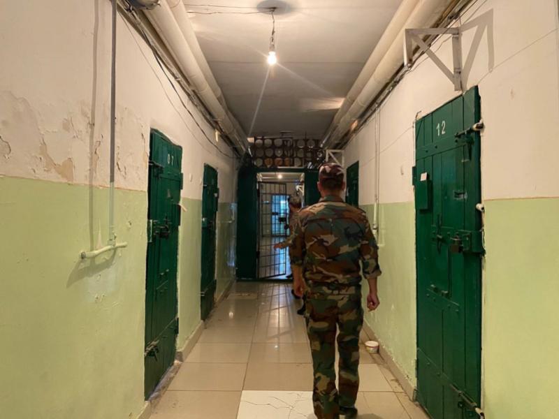 Akyikatchy Dzhamilia Dzhamanbaeva visited a pre-trial detention center in the city of Jalal-Abad